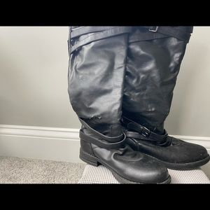 Madden Girl Black Boots
